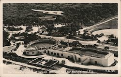 Air View of Marine Studios Postcard