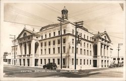 Central Baptist Church Postcard