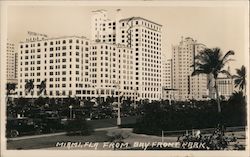 Miami, FL from Bayfront Park Postcard