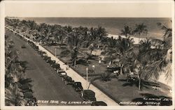 Ocean Drive and Lummus Park Postcard