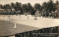 On the Poinciana Tennis Courts Postcard