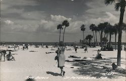 Spa Beach St. Petersburg, FL Postcard Postcard Postcard