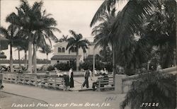 Flagler's P)ark West Palm Beach, FL Postcard Postcard Postcard