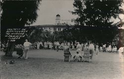 Contest on the Putting Green - Miramar Hotel Postcard