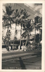 Down Waikiki Way Postcard
