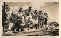Down Waikiki Way Postcard
