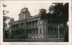 Iolani Palace - City Hall Postcard
