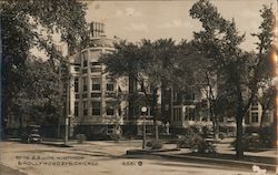 Lasch's Apartments, S.E. Corner Winthrop & Hollywood Avenues Postcard