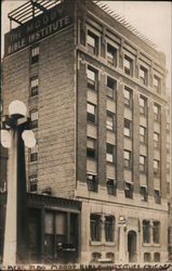 Men's Building, Moody Bible Institute Postcard