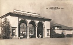 South Gate, Chicago Zoological Park Postcard