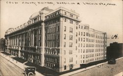 Cook County Hospital, Harrison & Lincoln Sts Postcard