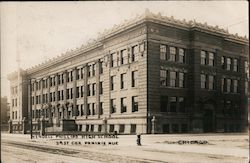 Wendell Phillips HIgh School Postcard