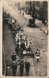Liberty Day Parade, 1918 Postcard
