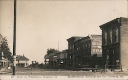 Block on Washington Postcard