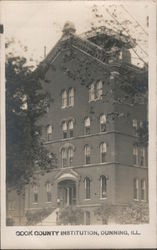 Cook County Institution (Dunning Asylum) Chicago, IL Postcard Postcard Postcard