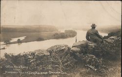 Up the Rock River from Margaret Fuller Island Postcard