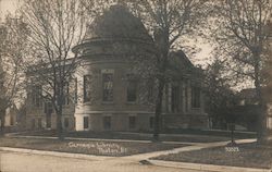 Carnegie Library Paxton, IL Postcard Postcard Postcard