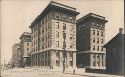 Wesley Hospital, 24th and Dearborn Streets Chicago, IL Postcard Postcard Postcard