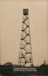 Observation Tower, Brown County State Park Nashville, IN Postcard Postcard Postcard