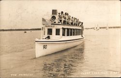 The Princess Clear Lake, IA Postcard Postcard Postcard