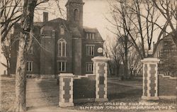 College Chapel, Simpson College Postcard