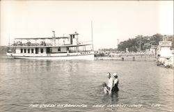 The Queen on Beautiful Lake Okoboji Postcard