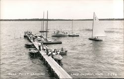 Gull Point Landing, Lake Okoboji Milford, IA Postcard Postcard Postcard