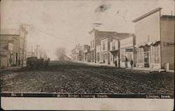 Main Street Looking South Postcard