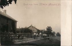 Greetings from Middle Amana Postcard
