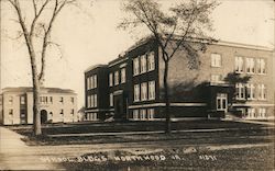 School Buildings Postcard