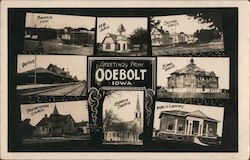 Greetings from Odebolt Postcard