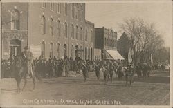 Corn Carnival, 1908 Postcard