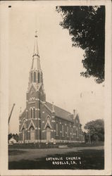 Catholic Church Postcard