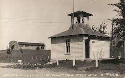 Epworth Hall and Office, Methodist Camp Postcard