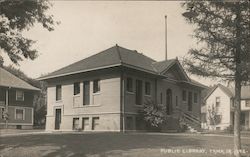 Public Library Postcard