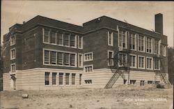 High School Toledo, IA Postcard Postcard Postcard