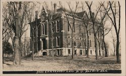 Centenary Hall, Baker University Postcard