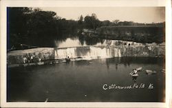 Cottonwood Falls Postcard