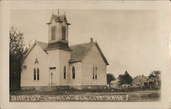 Baptist Church Postcard