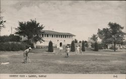 Golf at the Country Club Postcard