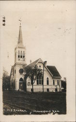 M.E. Church Minneapolis, KS Postcard Postcard Postcard