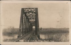 Chicago, Rock Island and Pacific R.R. Bridge Postcard