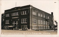 Community Hall Smith Center, KS Postcard Postcard Postcard