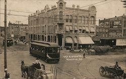 Ninth and Mina Streets Postcard