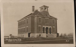 New Public School Building Postcard
