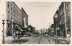 Mt. Vernon Street Somerset, KY Cline Photo Postcard Postcard Postcard