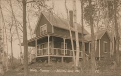 Ward Cottage, Wilton Lake Maine Postcard Postcard Postcard