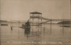 Curtiss Flying Boat Bar Harbor, ME Postcard Postcard Postcard