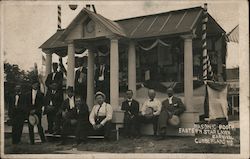 Masonic Booth, Eastern Star Lawn Carnival Cumberland, MD Postcard Postcard Postcard