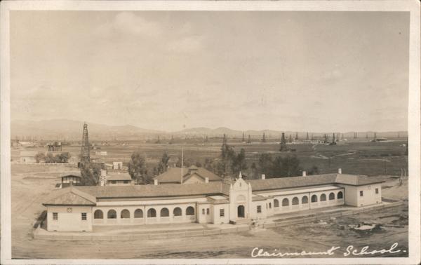 Claremont School, Oil Wells Coalinga California